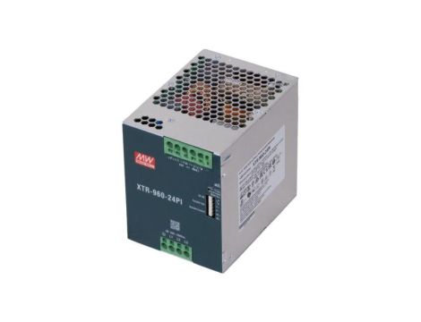 Zasilacz impulsowy na szynę DIN, 960 W, napięcie wejściowe: 24 VDC, prąd wyjściowy: 40 A XTR-960-24PI