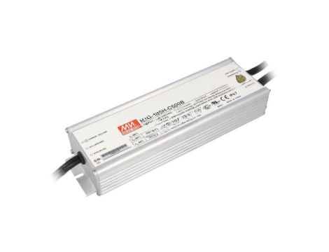 Zasilacz impulsowy LED, 200 W, napięcie wejściowe: 200...400 VDC, prąd wyjściowy: 0,5 A, IP67 HLG-185H-C500B