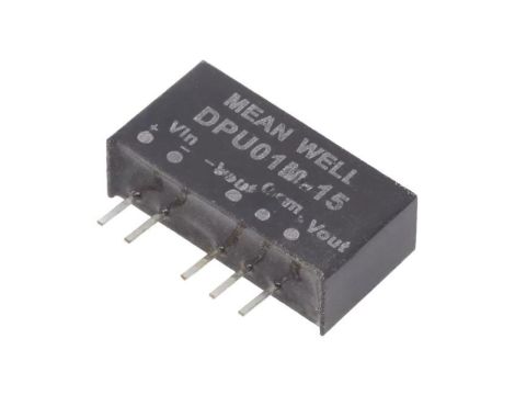 Przetwornica DC/DC, 1W, 10,8...13,2V DC, 15V DC DPU01M-15