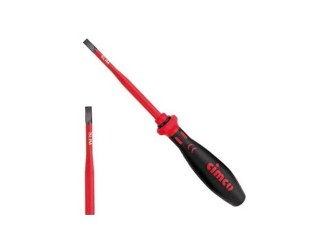 Wkrętak płaski Śrubokręt Izolowany VDE 1000V Slim SLIM 4,0x0,8x100mm Cimco