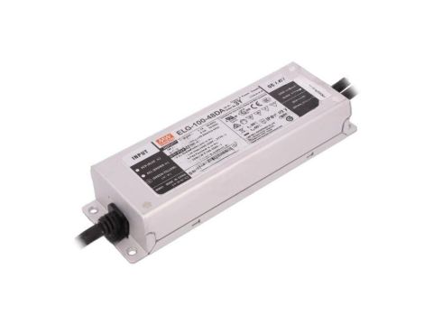 Zasilacz impulsowy LED, 96 W, napięcie wejściowe: 48 VDC, prąd wyjściowy: 2 A, IP67 ELG-100-48DA-3Y