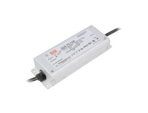 Zasilacz impulsowy, LED, 60W, 2,5...5A, 12VDC, 180...295VAC ELG-75-12A
