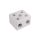 Złączka instalacyjna ceramiczna 2x16mm2 uniwersalna (na drut / linkę) 450V 30A biała SIMET