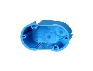 Puszka instalacyjna kinkietowa z pokrywą, podtynkowa fi:2x32,6mm (2x35x45mm) z wkrętami SIMET