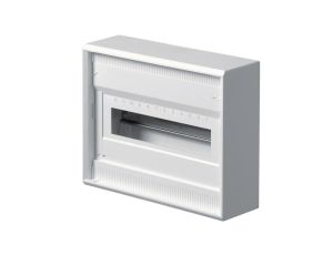 Rozdzielnica natynkowa VOLTA 1x12 modułów QuickConnect IP30 245x305x96,5mm bez drzwi HAGER