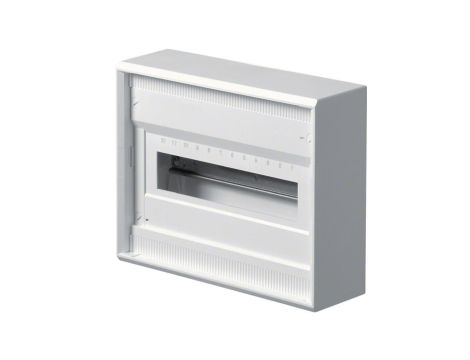 Rozdzielnica natynkowa VOLTA 1x12 modułów QuickConnect IP30 245x305x96,5mm bez drzwi HAGER