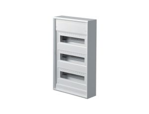 Rozdzielnica natynkowa VOLTA 3x12 modułów QuickConnect IP30 515x305x96,5mm bez drzwi HAGER