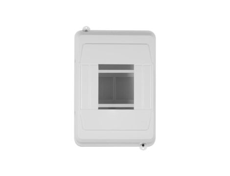Rozdzielnica natynkowa S-4 1x4 moduły IP40 86x126x60mm bez drzwi NEKU