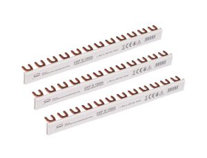 Szyna łączeniowa widełkowa 1-fazowa 16mm2 80A na 12 modułów SIMET