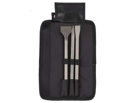 Zestaw 3 dłut SDS-Plus w futerale, wolfcraft