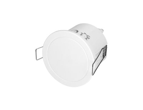 Czujnik ruchu automatyczny USS, detektor podtynkowy 1200W 230V 360st. IP65 o zasięgu działania 2-6m biały ORNO