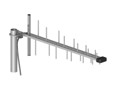 Antena GSM zewnętrzna/wewnetrzna, 9dBi, WSWR 2, 800/2100 Mhz, RG58-10m , złącze SMAm, polaryzacja V AT-GSM-LOG