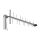 Antena GSM zewnętrzna/wewnetrzna, 9dBi, WSWR 2, 800/2100 Mhz, RG58-10m , złącze SMAm, polaryzacja V AT-GSM-LOG