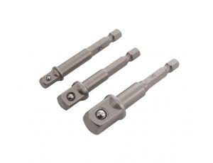 AWTOOLS ADAPTERY DO NASADEK HEX 3szt. 1/4