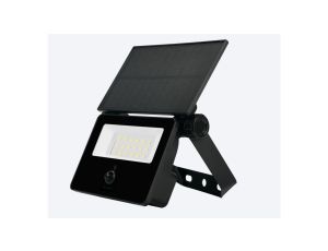 Naświetlacz reflektor halogen solarny solar FLOWLITE 4000K 3W 300lm PIR IP65 czarny 3 lata gwar.