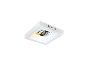 Plafon LED 24W, 2270lm, 3CCT, IP20, kwadratowy, biały, SELENA HOROZ