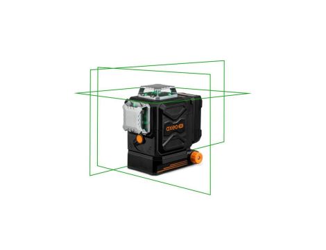 Zielony laser krzyżowy płaszczyznowy 3x360 AXEO 3D