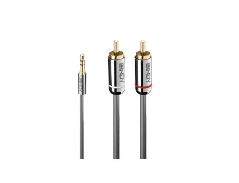 Kabel audio 3 m 3,5 mm do Phono, Cromo Line
