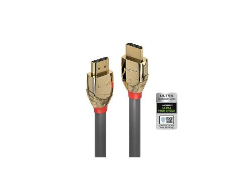 Kabel HDMI 3m Ultra High Speed, Gold Line