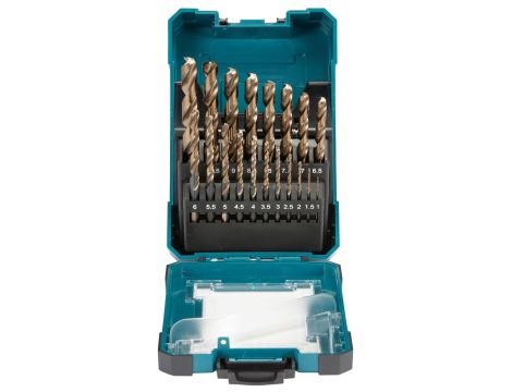 MAKITA ZESTAW WIERTEŁ DO METALU HSS M-FORCE 19szt.