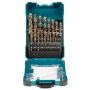 MAKITA ZESTAW WIERTEŁ DO METALU HSS M-FORCE 19szt. - 2