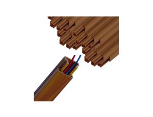 Kanał kablowy korytko elektroinstalacyjne MKE 25x40mm Ciemny Brąz 2m 24 szt