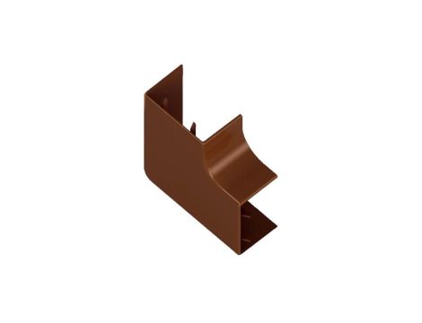 Łącznik kątowy do kanału kablowego 40x40mm Drewno Ciemne 1szt. AKS Zielonka