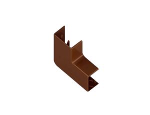 Łącznik kątowy do kanału kablowego 15x25mm Drewno Ciemne 1szt. AKS Zielonka