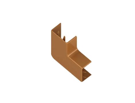 Łącznik kątowy do kanału kablowego 15x25mm Drewno Jasne 1 szt. AKS Zielonka