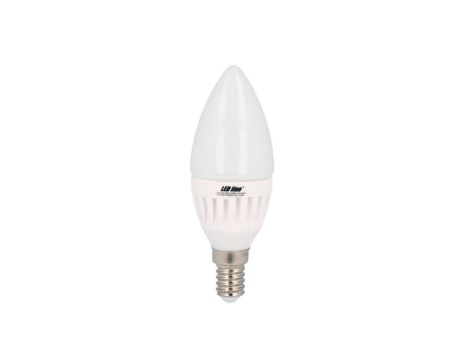 Żarówka LED E14 7W 2700K 630lm barwa ciepła 170-250V C37 3 lata gwar.