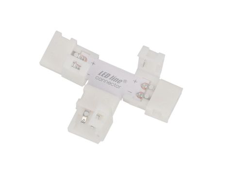 Łącznik do taśm LED CLICK CONNECTOR kątowy 8 mm 2 PIN Typ T