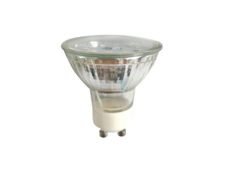 Żarówka LED GU10 3W 2700K barwa ciepła 273lm 220-260V 120st. 3 lata gwar.