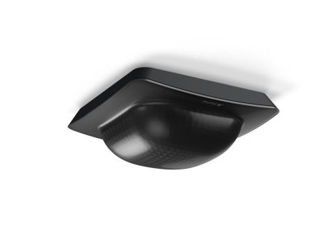 Czujnik obecności i zmierzchu Steinel IR Quattro HD-2 24m COM1 UP  Bluetooth Mesh podtynkowy IP20 kwadrat czarny