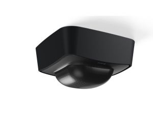 Czujnik obecności i zmierzchu Steinel IR Quattro HD-2 24m COM1 z łapkami  Bluetooth Mesh podtynkowy IP20 kwadrat czarny