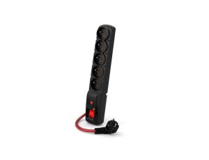 Listwa zasilająca ACAR F5 POWER 5gn.10m 16A czarna