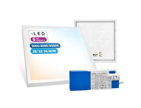 Panel natynkowy LED 60x60 Almach CCT 28/32/36/40W 3000/4000/5000K