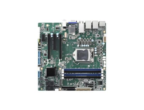 Płyta serwerowa MicroATX, Intel Xeon W / Core 10. gen., W480E, 2x GbE, IPMI opcja