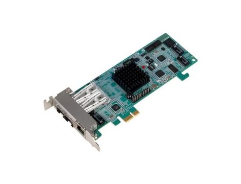 Karta PCIe Low Profile 2x SFP z HSR/PRP, IEEE 1588, dla Power Automation