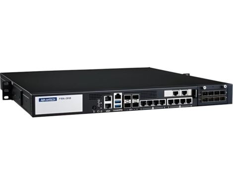 1U Network Appliance, Intel Xeon D-2100, 16 portów z bypass, uCPE/SD-WAN/NGFW, zdalne zarządzanie