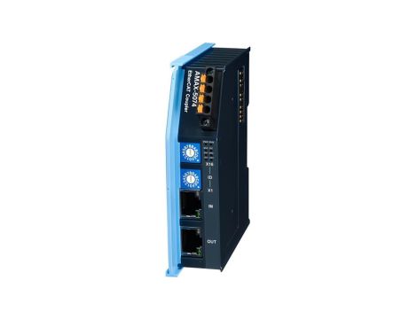 Moduł EtherCAT Coupler z przełącznikiem ID, 2x RJ45, monitoring zasilania