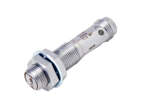 Czujnik indukcyjny, PNP/NO, 10...30VDC, M12, M12, 0...6mm, IP67 E2EW-X6B1T12-M1