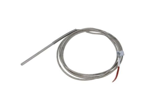 Czujnik temperatury, kl.B, Pt100, przewody x3, Ø5x100mm E52-ELP5-100-2-A