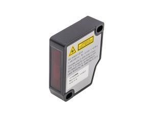 Czujnik laserowy przycisk 49x40x14mm Sn: 50-350mm triangulacjA 12-28V DC 4-20mA złącze wtykowe M8 4-stykowe IP67 PT49C070