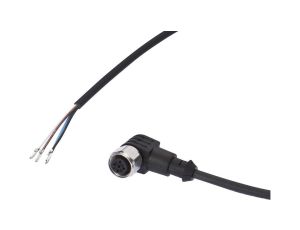 Kabel połączeniowy 25 m gniazdo M12 4-stykowe kątowe wolny koniec kabla 4x034 mm PUR (poliuretan) IP69K VKBEC626