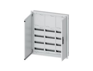 Rozdzielnica podtynkowa ALPHA 160 DIN z miejscem na złączki IP31 RAL 9016 rozstaw 150mm 950800120 mm 216 mod 8GK1081-4KK30