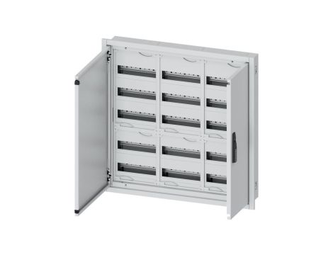 Rozdzielnica podtynkowa ALPHA 160 DIN IP31 RAL 9016 rozstaw 125mm 800800120 mm 180 mod 8GK1051-3KK30
