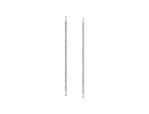 Pionowa belka wzdłużna ALPHA 160/400 DIN do modułów 8GK, wys. 1050 mm zestaw 2 belki 8GK4851-7KK00