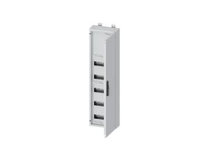 Rozdzielnica natynkowa ALPHA 160 DIN z miejscem na złączki IP44 RAL 9016 rozstaw 150mm 1100300140 mm 84 mod 8GK1082-5KK11