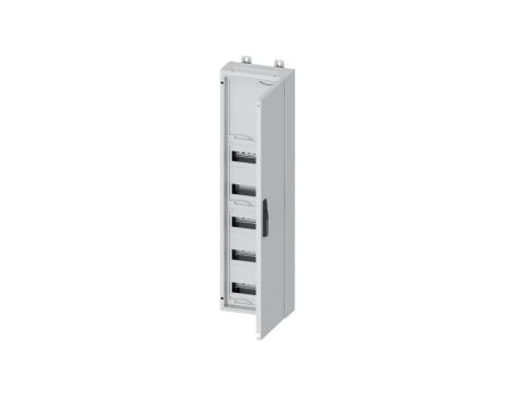 Rozdzielnica natynkowa ALPHA 160 DIN z miejscem na złączki IP44 RAL 9016 rozstaw 150mm 1100300140 mm 84 mod 8GK1082-5KK11