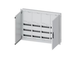 Rozdzielnica podtynkowa ALPHA 160 DIN z miejscem na złączki IP31 RAL 9016 rozstaw 150mm 8001050120 mm 240 mod 8GK1081-3KK40